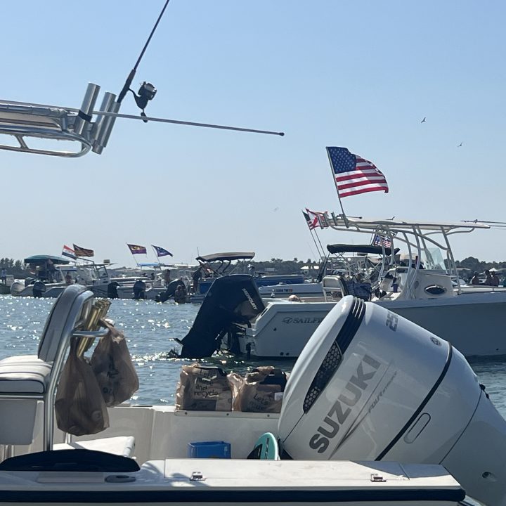 Photo of customer on our boat tours