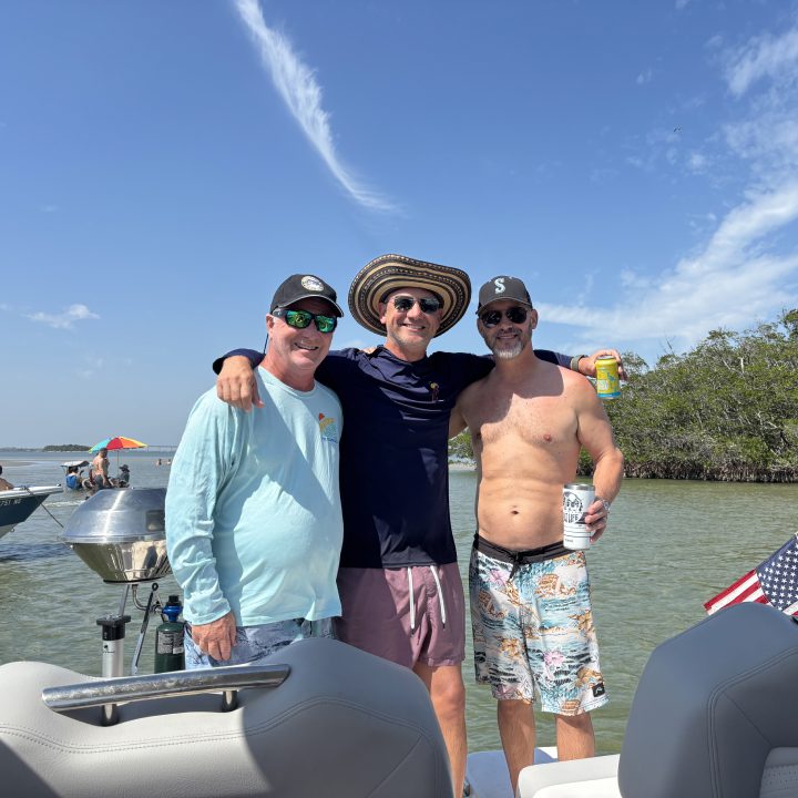 Photo of customer on our boat tours